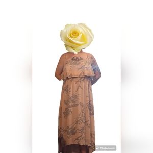 Sheer, flowing, dress